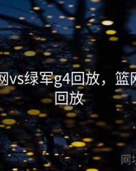 21年篮网vs绿军g4回放，篮网胜绿军回放