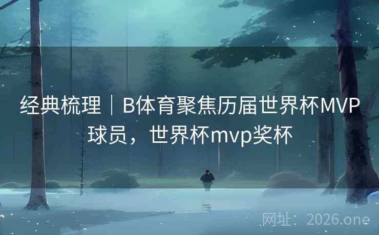 经典梳理｜B体育聚焦历届世界杯MVP球员，世界杯mvp奖杯
